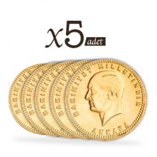 YENİ CUMHURİYET ATA LİRA - 5'Lİ PAKET