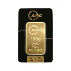 100 gr 24 Ayar ARD Külçe Altın