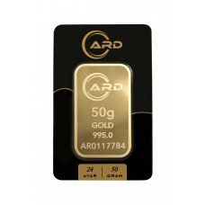 50 Gr 24 Ayar ARD Külçe Altın